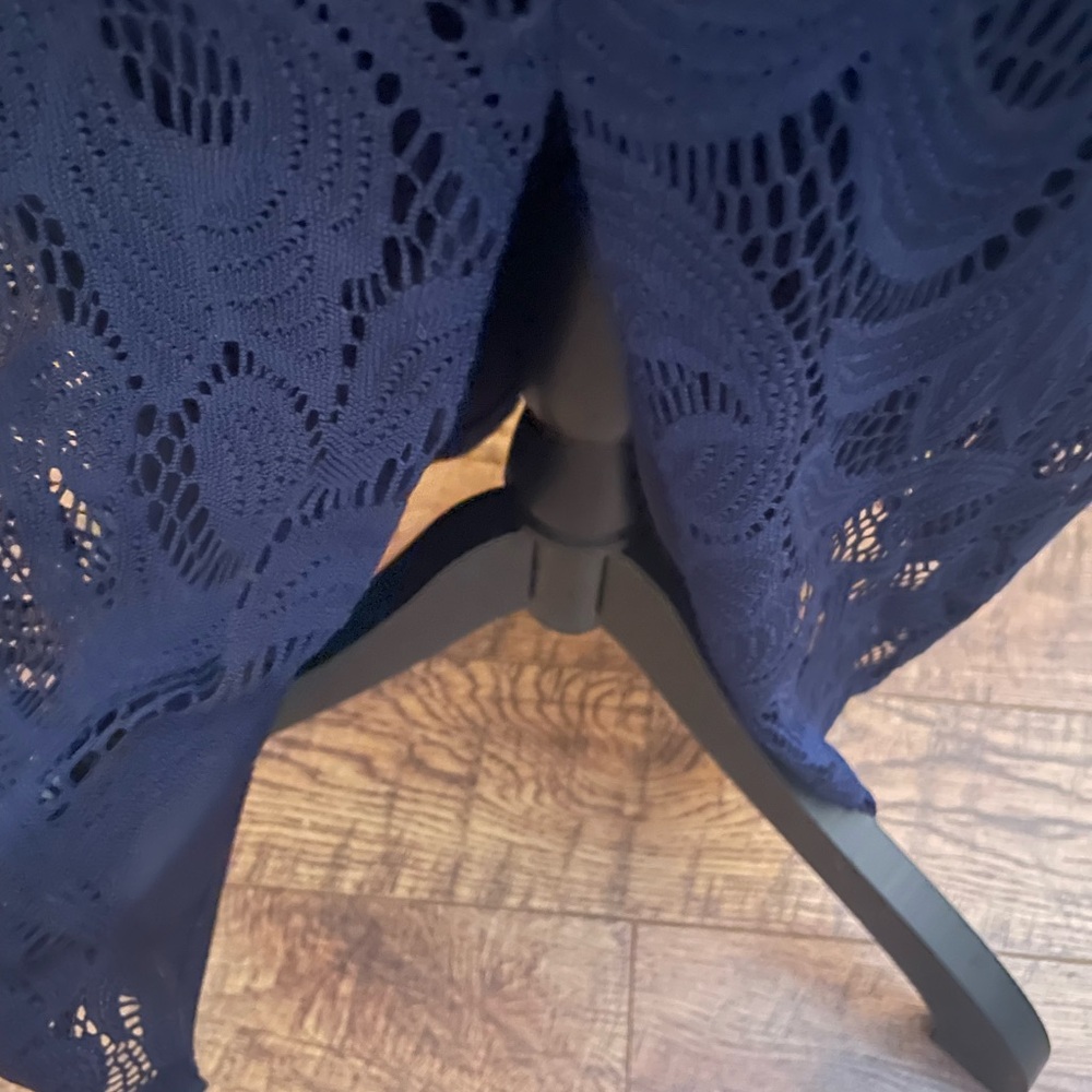 New York & Company Navy Maxi Dress - Picture 3 of 10